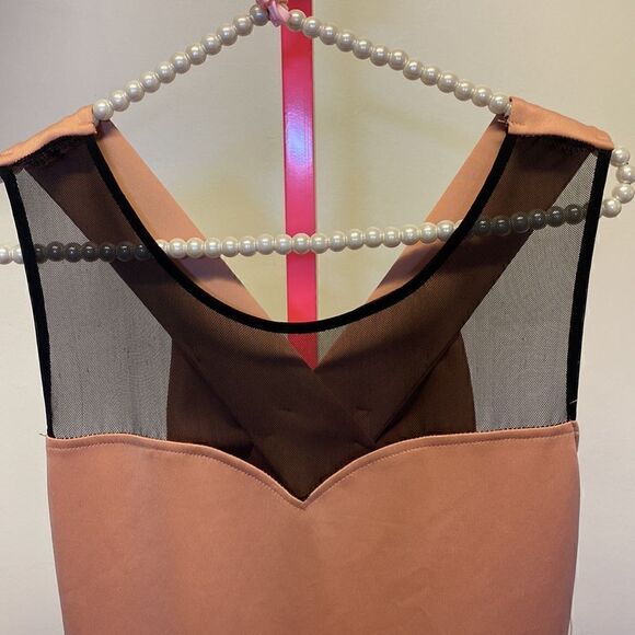 Twelfth&towne  Blush Dress with back bow. - Picture 7 of 9